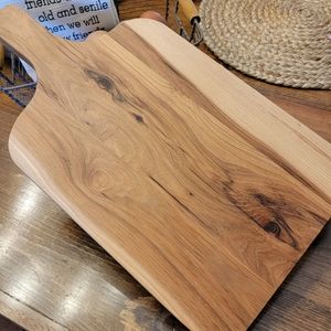 NEW! Handcrafted Hickory Cutting Board